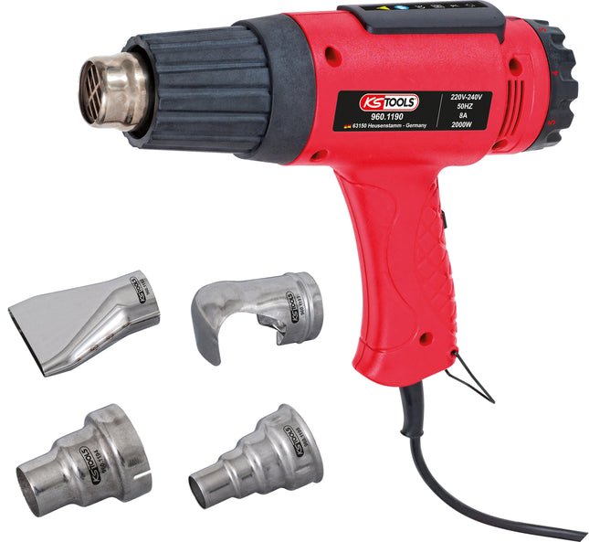 KS TOOLS Set pistola termica ( 960.1190 )