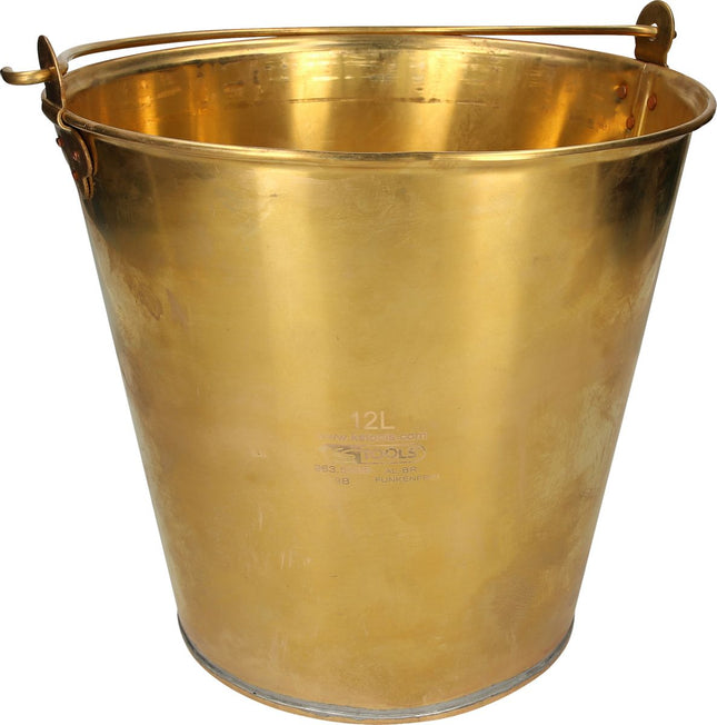 KS TOOLS Funkenfreier Eimer aus Aluminium 12l  ( 963.5506 )