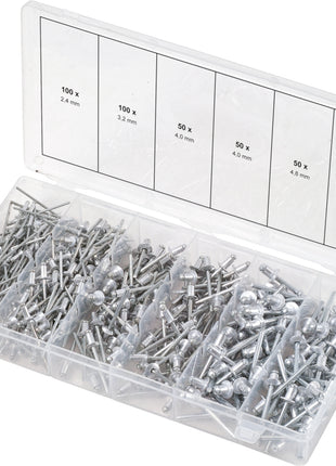 KS TOOLS Sortiment Blindnieten, 400-tlg ( 970.0150 ) - Toolbrothers