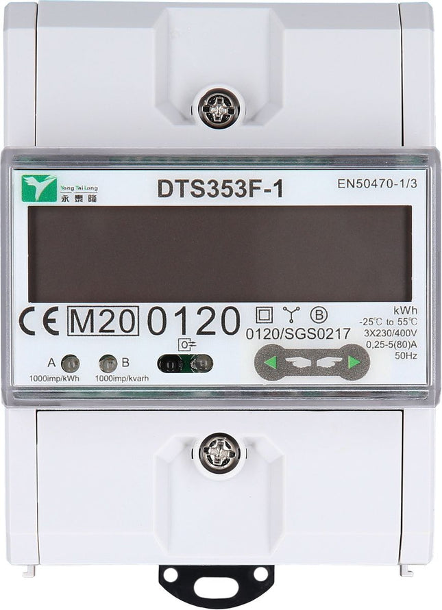 KS TOOLS efuturo Stromzähler für Hutschiene, MID-geeicht, 3 Phasen, 11 oder 22 kW ( 117.7933 ) - Toolbrothers