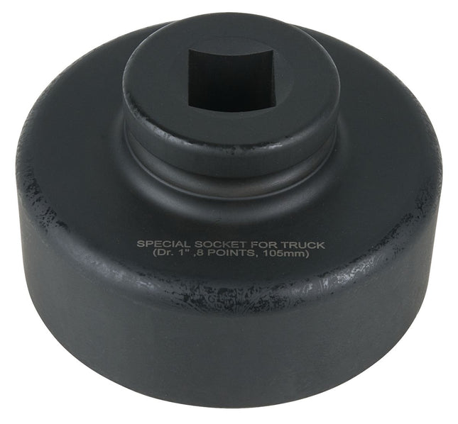 KS TOOLS Llave para tuercas de eje de 1', 8 cantos, corta, 105 mm ( 460.3315 )