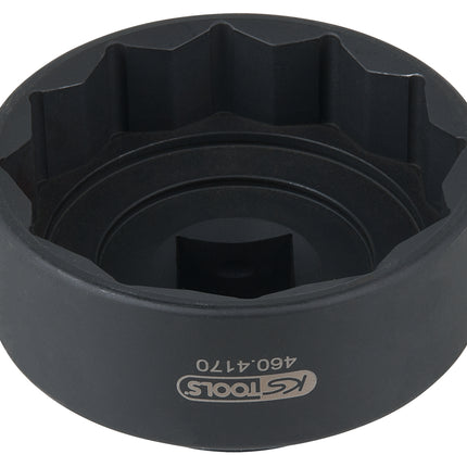 KS TOOLS Llave para tuercas de eje de 1' para Iveco, 12 cantos, 85 mm ( 460.4170 )