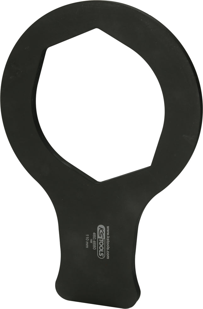 KS TOOLS Llave para embellecedores de rueda para BPW, 240 mm ( 460.4680 )