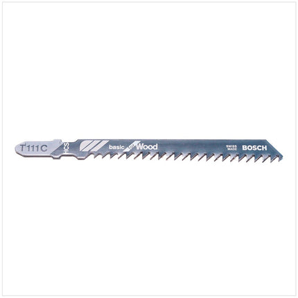 Bosch T 111 C Stichsägeblätter Basic for Wood 5 Stk. 100 mm ( 2608630033 ) - Toolbrothers