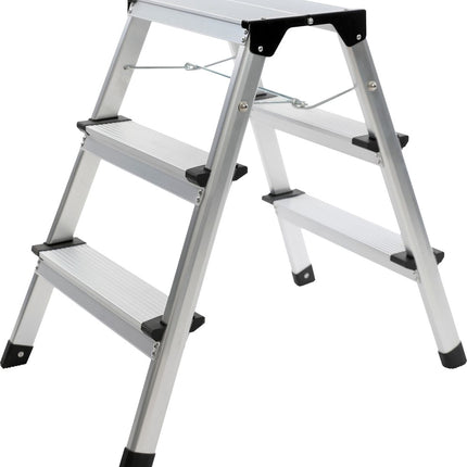 KS TOOLS Aluminium-Stufen-Stehleiter ( 800.0965 ) - Toolbrothers