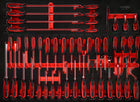 KS TOOLS Juego de destornilladores en inserto de gomaespuma, 46 pzs ( 821.0046 )