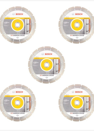 Bosch Standard for Universal Diamant Trennscheibe 230x2,6x22,23mm 5 Stk. ( 5x 2608615065 ) - Toolbrothers