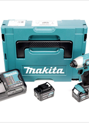 Makita TD 110 DSMJ 10,8 V Li-Ion Akku Schlagschrauber mit 2x 4 Ah Akku + Ladegerät im Makpac - Toolbrothers
