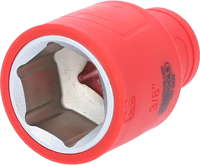 KS TOOLS 3/8' Bussola isolata, 22mm ( 117.5222 )