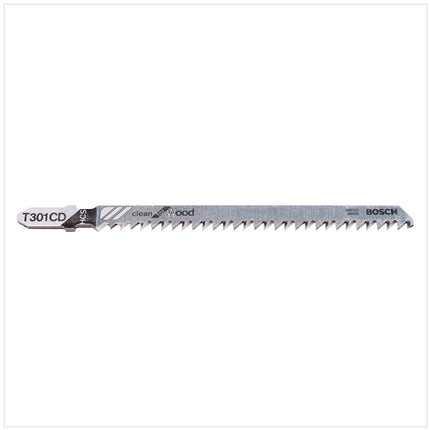 Bosch T 301 CD Stichsägeblätter Clean for Wood 25 Stk. 117 mm ( 2608637590 ) - Toolbrothers