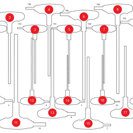 KS TOOLS Inserto de gomaespuma vacío para 811.1018 ( 811.1018-97 )