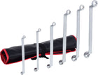 KS TOOLS Serie di chiavi poligonali a 2 bocche p.ETorx,piegate,6 pzE6xE8-E20xE24 ( 911.0360 )