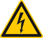KS TOOLS Warnschild-Hybrid-Blitz ( 917.3898 ) - Toolbrothers