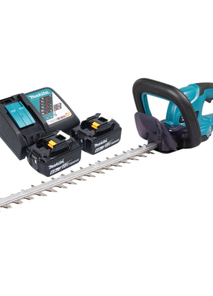 Tagliasiepi a batteria Makita DUH 507 RG2 18 V 50 cm + 2x batteria 6,0 Ah + caricabatterie
