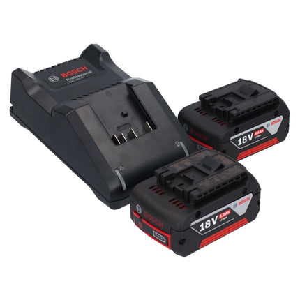 Bosch GSB 18V-55 Professional Akku Schlagbohrschrauber 18 V 55 Nm Brushless + 2x Akku 5,0 Ah + Ladegerät + Koffer - Toolbrothers