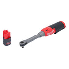 Milwaukee M12 FHIR38LR-251 Hochgeschwindigkeits Akku Ratsche Lang 12 V 47 Nm 3/8