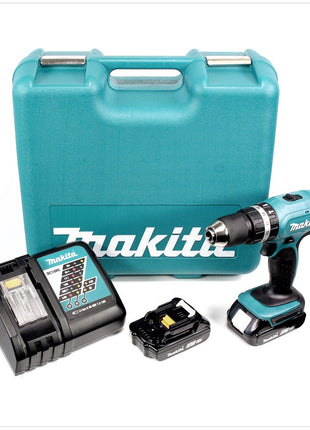 Makita DHP 453 RATK Akku Schlagbohrschrauber 18 V 42 Nm + 2x Akku 2,0 Ah + Ladegerät + 101 tlg. Werkzeugset + Koffer - Toolbrothers