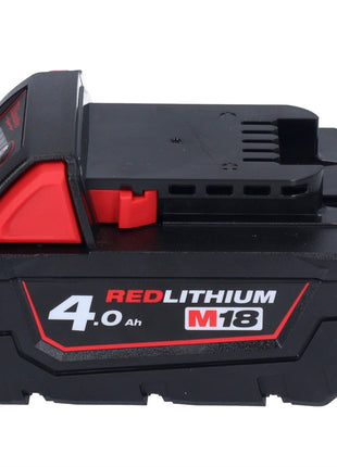 Levigatrice orbitale a batteria Milwaukee M18 BQSS-401 18 V 113 x 104 mm brushless + 1x batteria ricaricabile 4,0 Ah - senza caricabatterie