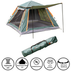 Toolbrothers Tenda da campeggio all'aperto per 2-4 persone Tenda a cupola idraulica impermeabile, 2000-3000 mm Wassersule