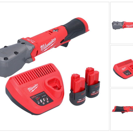 Milwaukee M12 FRAIWF38-252 Akku Winkelschlagschrauber 12 V 3/4" 270 Nm Brushless + 2x Akku 2,5 Ah + Ladegerät