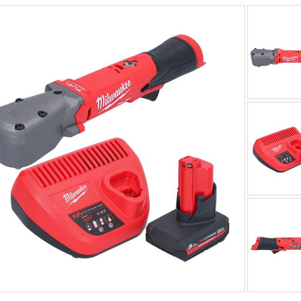 Milwaukee M12 FRAIWF38-501 Akku Winkelschlagschrauber 12 V 3/4" 270 Nm Brushless + 1x Akku 5,0 Ah + Ladegerät