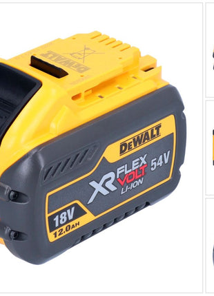 Batteria ricaricabile DeWalt DCB 548 18 V / 54 V max. 12 Ah / 12000 mAh Li-Ion XR FLEXVOLT - con indicatore del livello di carica