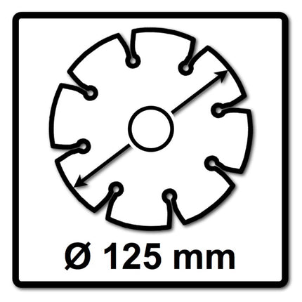 Bosch Estándar para disco de corte diamantado universal 125 x 22,23 mm 2 uds. ( 2x 2608615059 ) para hormigón, acero-hormigón, ladrillo, cal y arenisca
