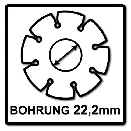 Bosch Estándar para disco de corte diamantado universal 125 x 22,23 mm 2 uds. ( 2x 2608615059 ) para hormigón, acero-hormigón, ladrillo, cal y arenisca