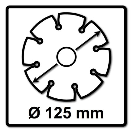 Bosch Standard do uniwersalnej diamentowej tarczy tnącej 125 x 22,23 mm 20 szt. ( 20x 2608615060 ) do betonu, stali-betonu, cegły, wapna i piaskowca
