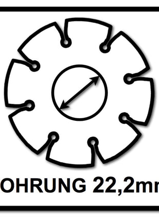 Bosch Standard for Universal diamond cutting disc 125 x 22.23 mm 20 pcs. ( 20x 2608615060 ) for concrete, steel-concrete, brick, lime and sandstone