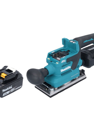 Makita DBO 382 F1 levigatrice orbitale a batteria 18 V 93 x 185 mm brushless + 1x batteria ricaricabile 3,0 Ah - senza caricabatterie