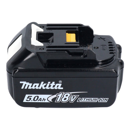 Makita DBO 382 T1J Cordless orbital sander 18 V 93 x 185 mm brushless + 1x rechargeable battery 5.0 Ah + Makpac - without charger