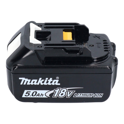Makita DBO 484 T1J Cordless orbital sander 18 V 112 x 102 mm + 1x rechargeable battery 5.0 Ah + Makpac - without charger