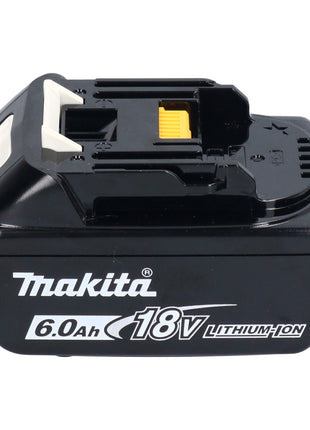 Makita DBO 484 G1J Cordless orbital sander 18 V 112 x 102 mm + 1x rechargeable battery 6.0 Ah + Makpac - without charger