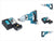 Makita DJS 200 RF1 Akku Blechschere 18 V 2,0 mm Brushless + 1x Akku 3,0 Ah + Ladegerät