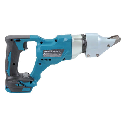 Cizalla para chapa sin cable Makita DJS 200 T1 18 V 2,0 mm sin escobillas + 1x batería recargable 5,0 Ah - sin cargador
