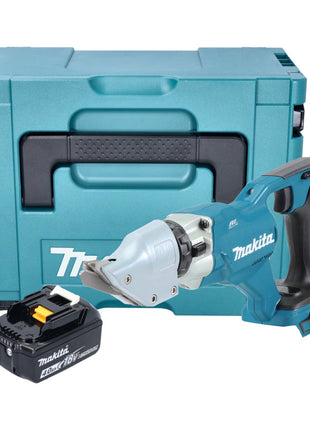 Makita DJS 200 M1J 18 V 2,0 mm Brushless a batteria + 1x batteria 4,0 Ah + Makpac - senza caricabatterie