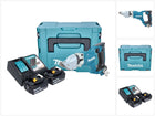 Makita DJS 200 RTJ cesoie a batteria 18 V 2,0 mm brushless + 2x batteria 5,0 Ah + caricabatterie + makpac