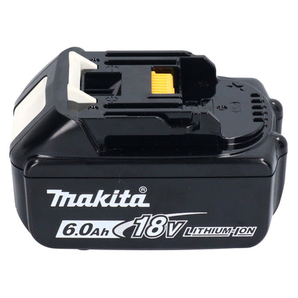 Akumulatorowe nożyce do blachy Makita DJS 200 G1J 18 V 2,0 mm bezszczotkowe + 1x akumulator 6,0 Ah + Makpac - bez ładowarki