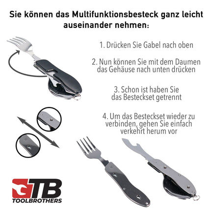 Torba na lunch ze stali nierdzewnej z 2-poziomową bambusową pokrywką o pojemności 1340 ml + butelka ze stali nierdzewnej o pojemności 600 ml + wielofunkcyjne sztućce 4 w 1