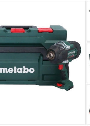 Metabo SSW 18 LTX 1450 BL cordless impact wrench 18 V 1450 Nm brushless + 1x rechargeable battery 4.0 Ah + metaBOX - without charger