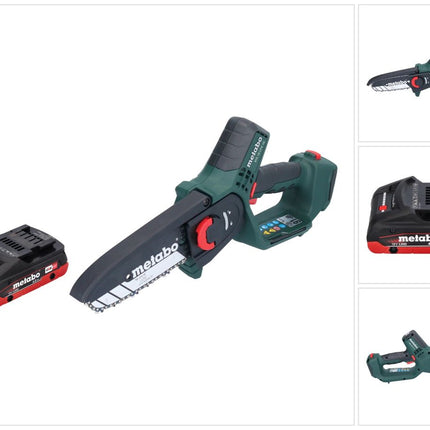 Akumulatorowa pilarka do przycinania Metabo MS 18 LTX 15 18 V 15 cm 5 m/s + 1x akumulator 4,0 Ah - bez ładowarki