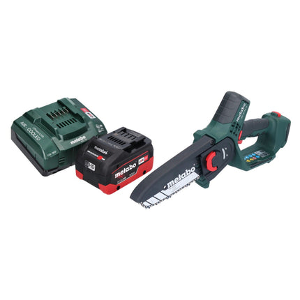 Akumulatorowa pilarka do przycinania Metabo MS 18 LTX 15 18 V 15 cm 5 m/s + 1x akumulator 5,5 Ah + ładowarka