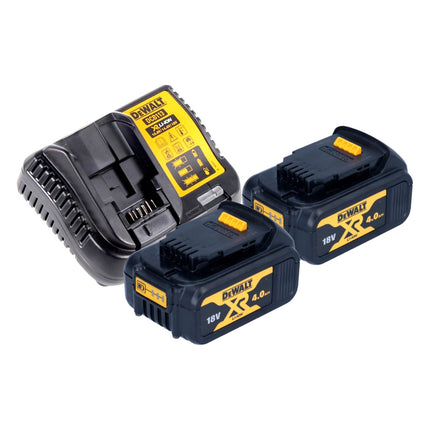Taladro atornillador inalámbrico DeWalt DCD 800 M2T 18 V 90 Nm sin escobillas + 2x baterías 4,0 Ah + cargador + TSTAK
