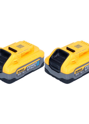 Zestaw akumulatorów DeWalt DCBP 518 H2 2x akumulator Powerstack 18 V 5,0 Ah / 5000 mAh XR Li-Ion - ze wskaźnikiem poziomu naładowania