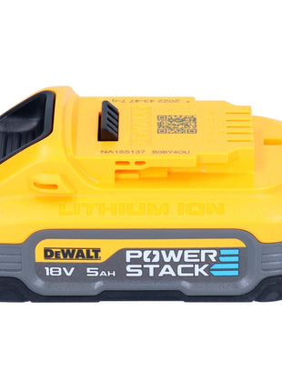 Zestaw akumulatorów DeWalt DCBP 518 H2 2x akumulator Powerstack 18 V 5,0 Ah / 5000 mAh XR Li-Ion - ze wskaźnikiem poziomu naładowania