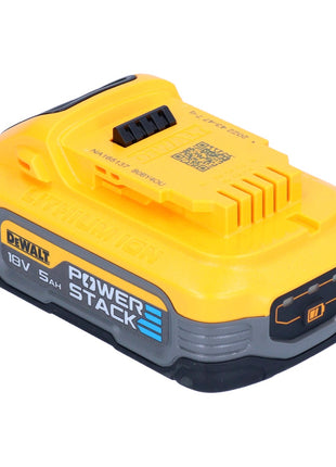 Zestaw akumulatorów DeWalt DCBP 518 H2 2x akumulator Powerstack 18 V 5,0 Ah / 5000 mAh XR Li-Ion - ze wskaźnikiem poziomu naładowania
