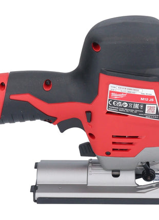 Sierra de calar a batería Milwaukee M12 JS-501 12 V + 1x batería 5,0 Ah + cargador