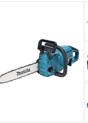 Makita DUC 357 FX2 Cordless chainsaw 18 V 35 cm 7.7 m/s Brushless + 1x battery 3.0 Ah - without charger