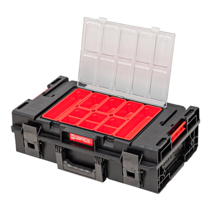 Qbrick System ONE 200 2.0 Expert sztaplowany 585 x 385 x 190 mm 15,4 l IP66 z 12 wkładami i 3 przegrodami